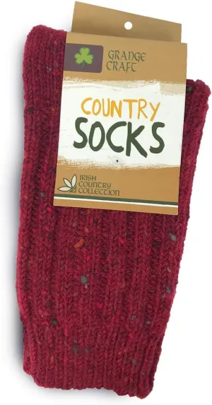 100% Irish Wool Socks for Women and Men, Quality Irish Wool Socks
