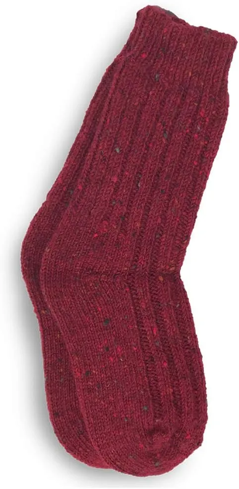 100% Irish Wool Socks for Women and Men, Quality Irish Wool Socks