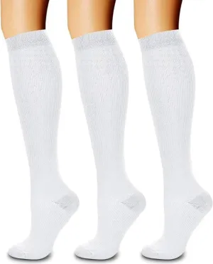 3 Pack Men's Ankle Socks with Cushion Athletic Running Socks