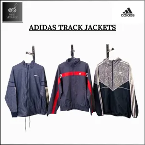 ADIDAS TRACK JACKETS - 19 PCS