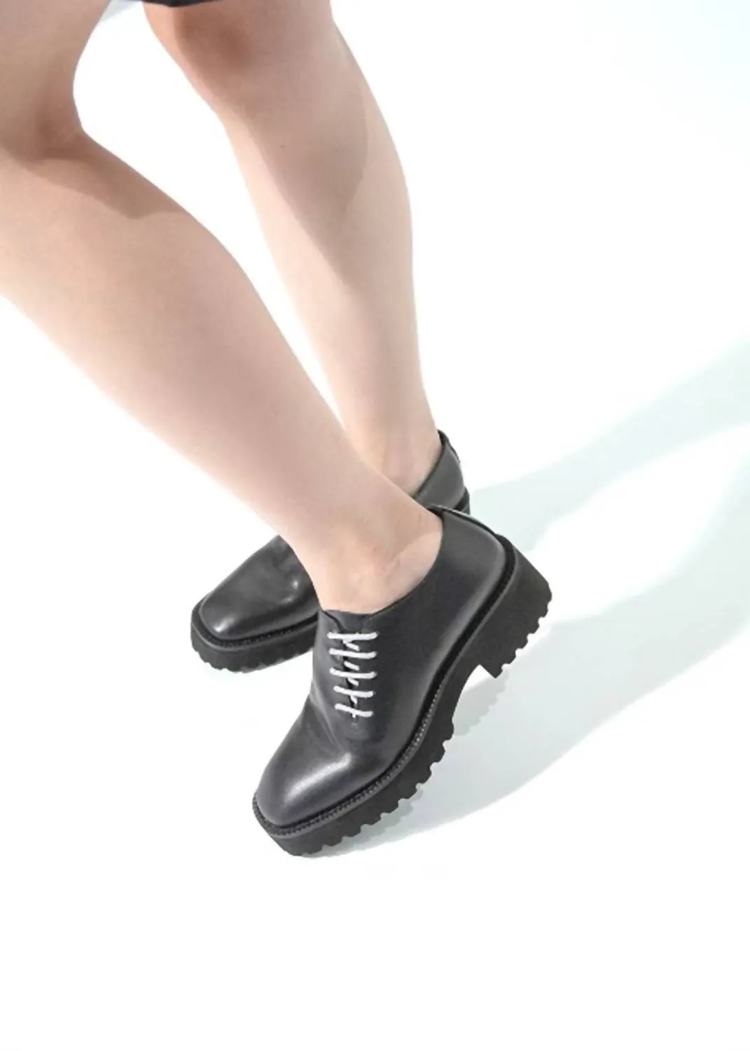 All Black - Women's Side Cord 24 Loafer