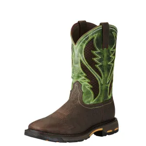 Ariat Mens WorkHog Wide Square Toe VentTEK Work Boot