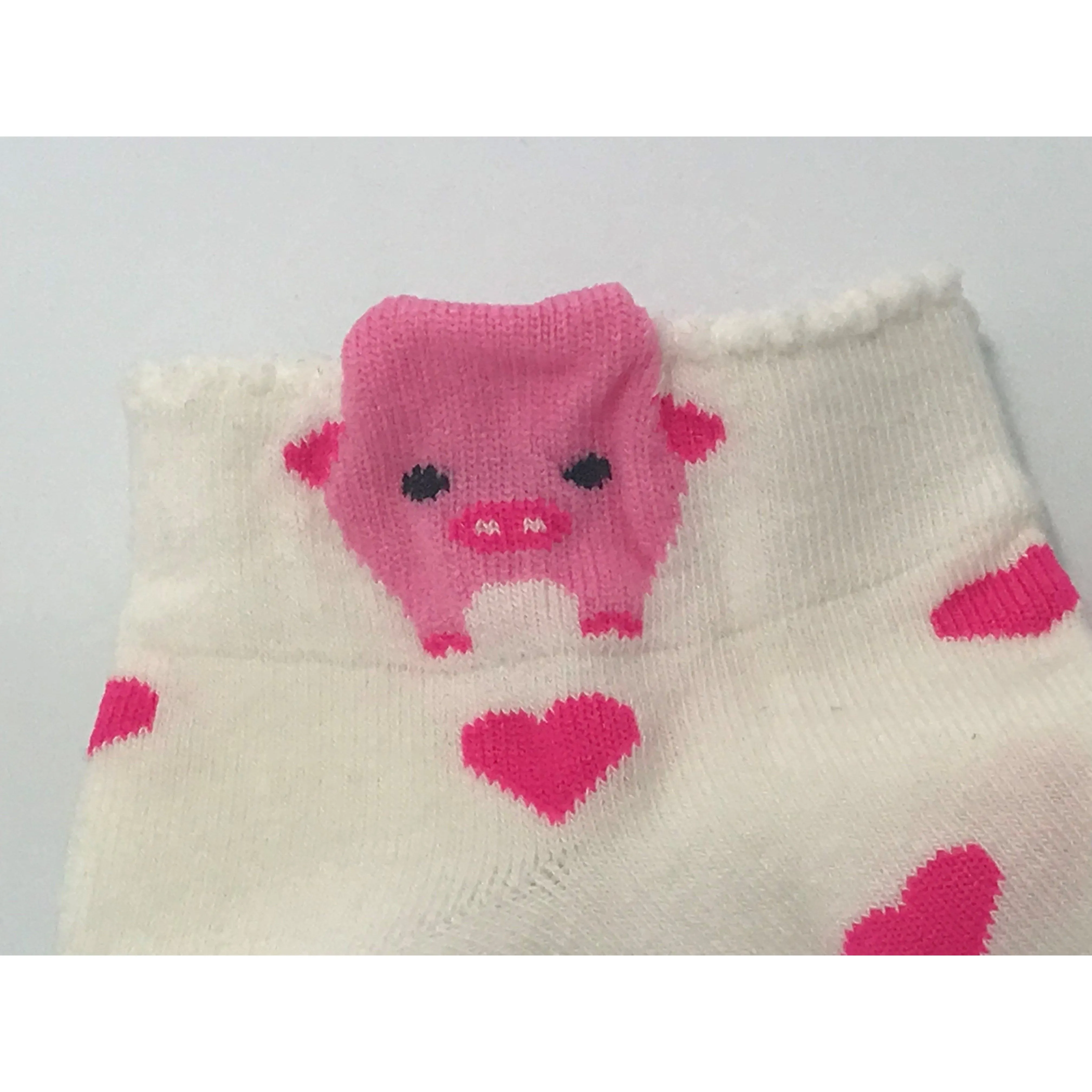 Cat or Dog Ankle Socks Athletic Socks With Cute Animals