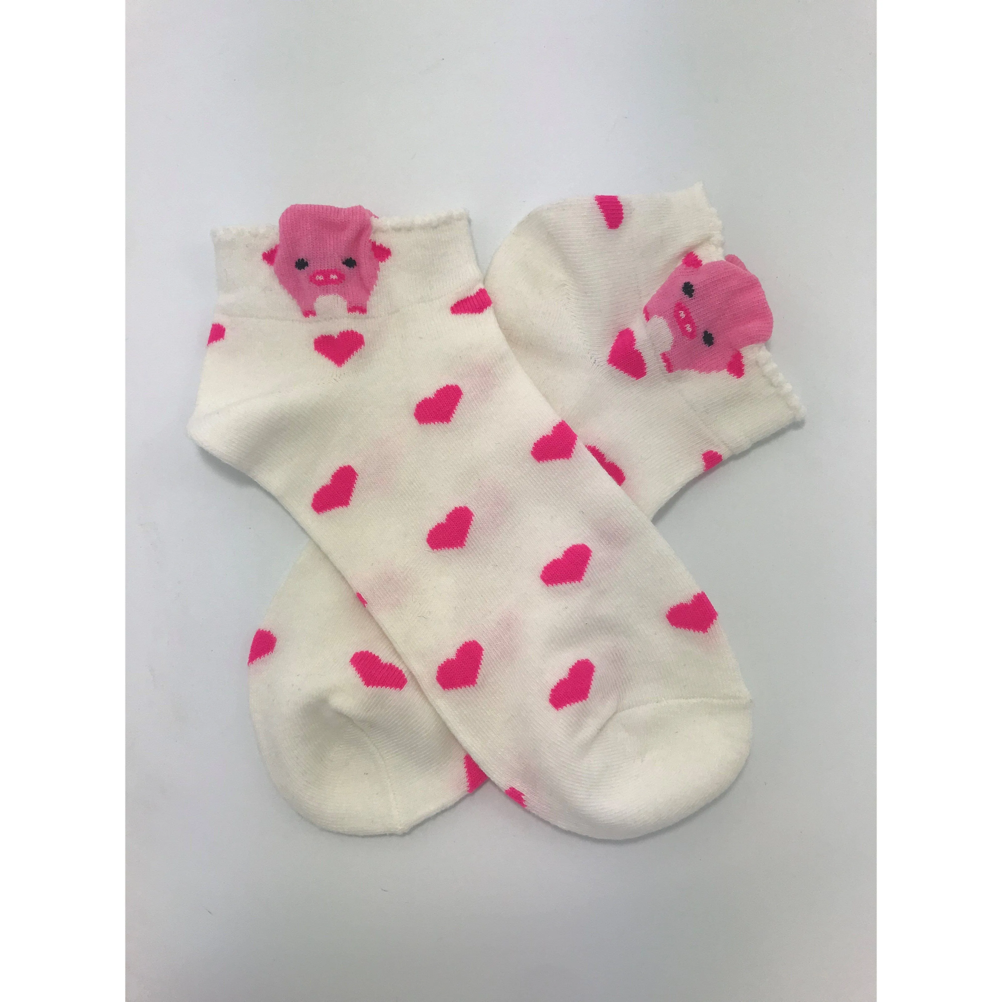Cat or Dog Ankle Socks Athletic Socks With Cute Animals