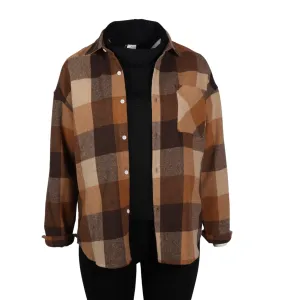 Corduroy Jackets Button Down Plaid