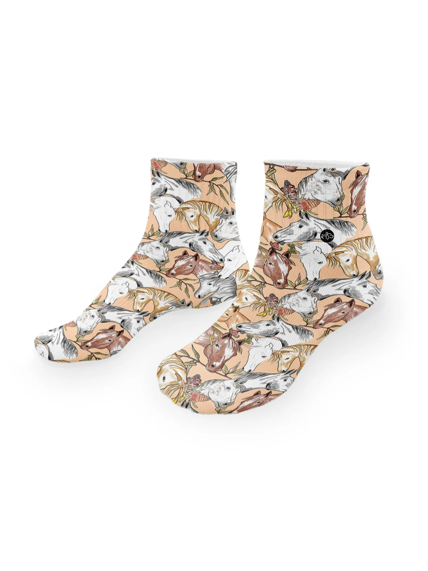 Curious Creatures Horse Lover Ankle Socks
