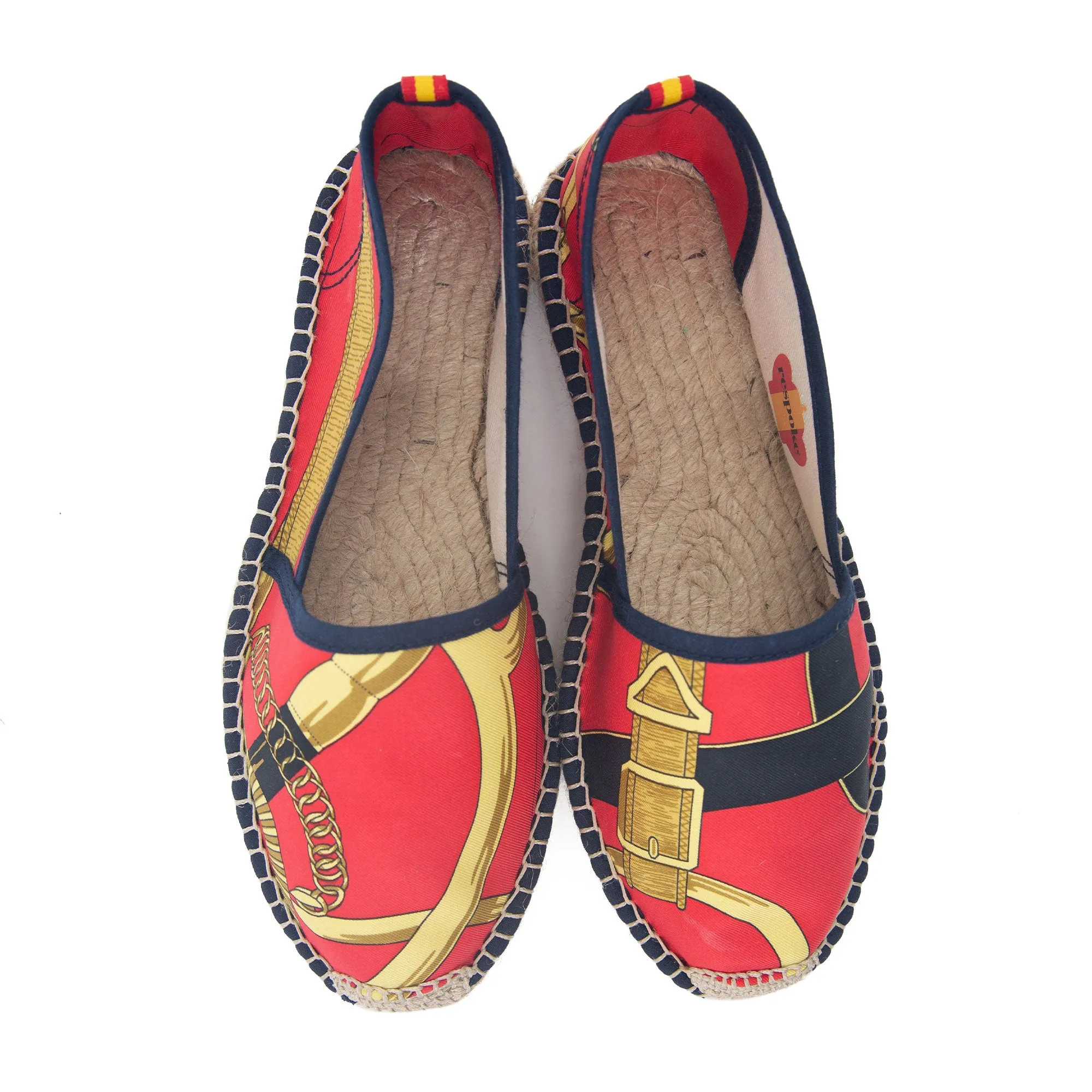 EPERON Red/Black Classic Espadrilles