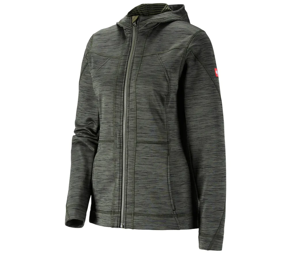 Hooded jacket isocell e.s.dynashield, ladies'