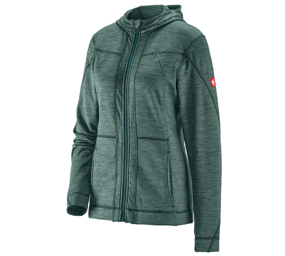 Hooded jacket isocell e.s.dynashield, ladies'