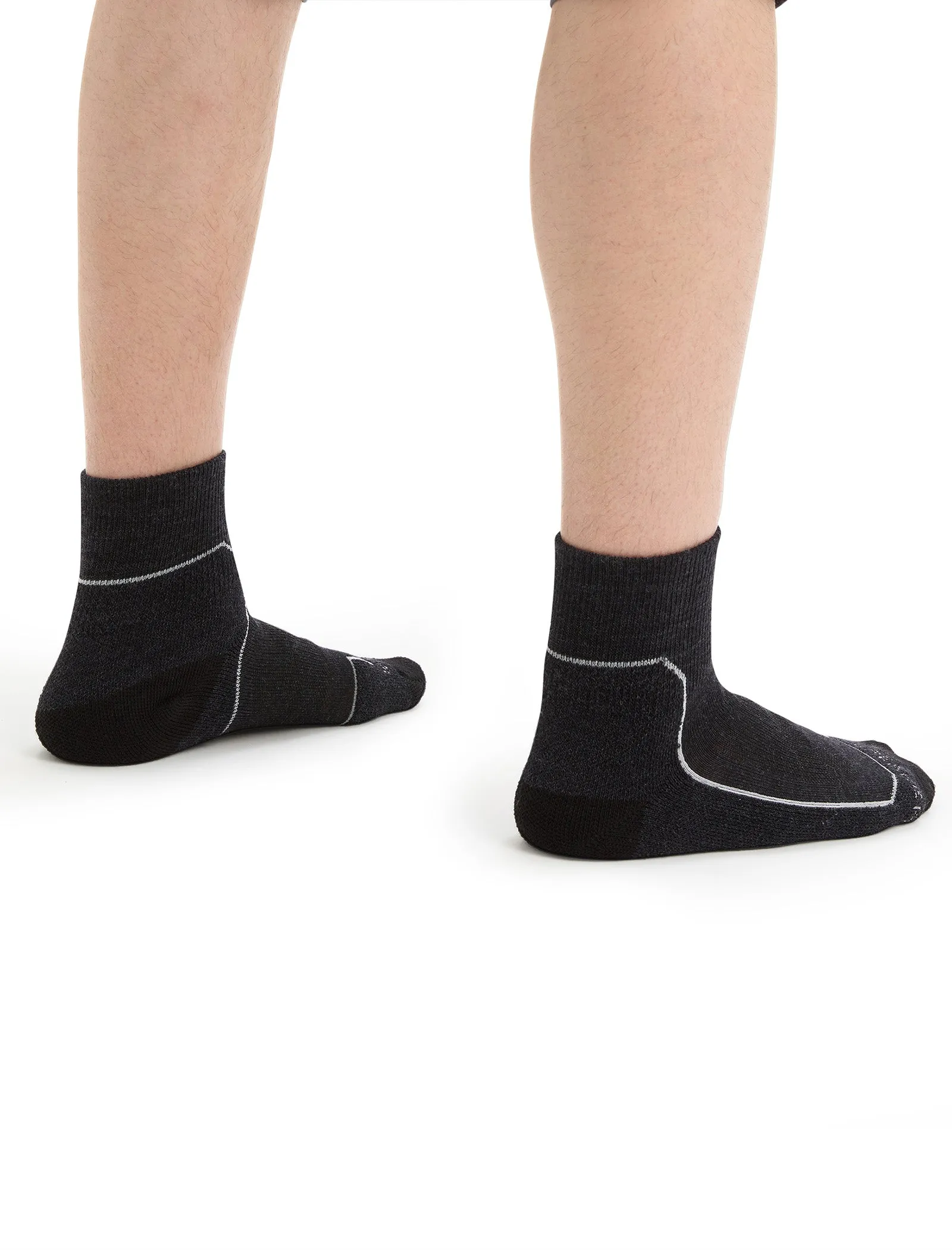 Icebreaker Hike  Light Cushion Mini Crew Merino Socks - Men's