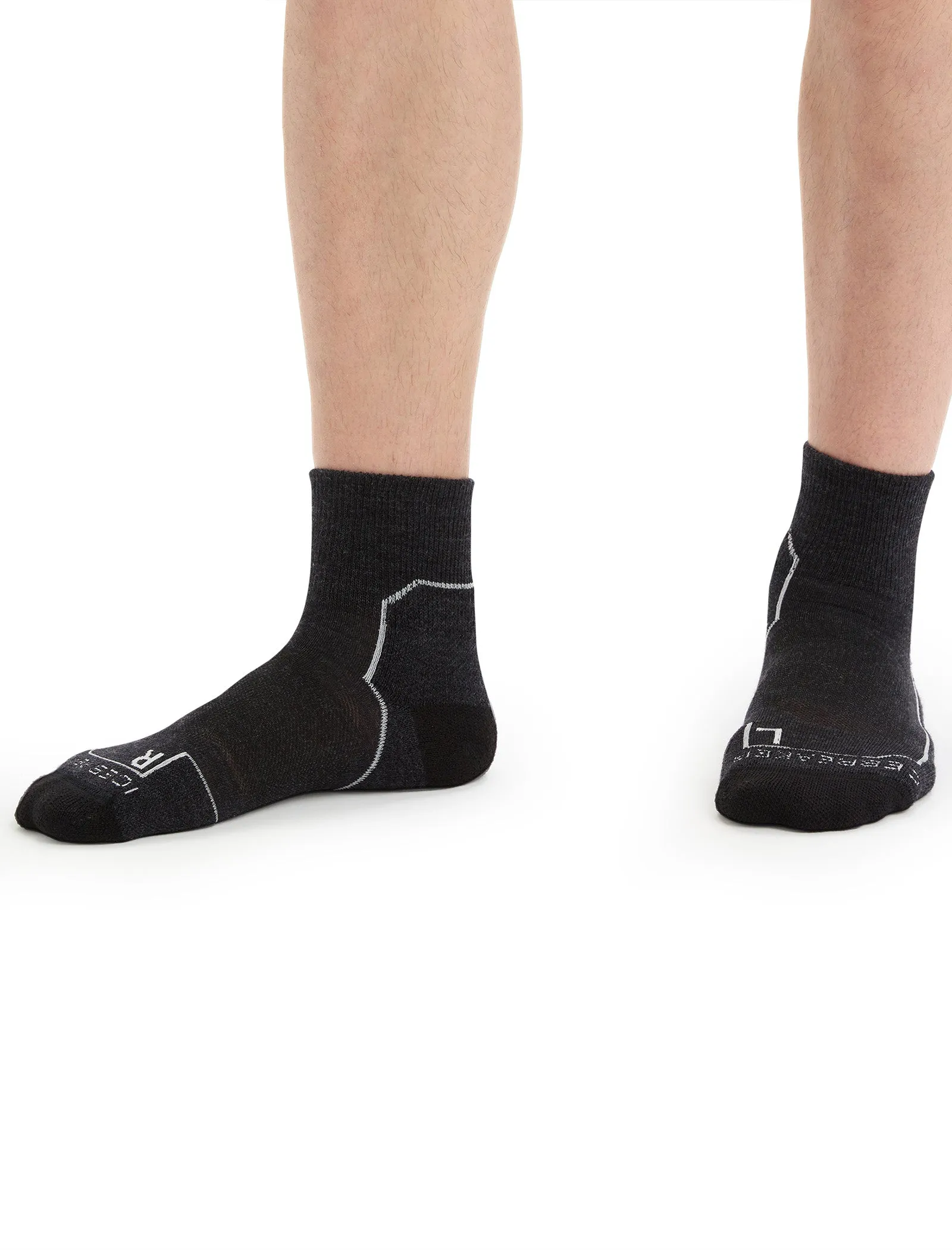 Icebreaker Hike  Light Cushion Mini Crew Merino Socks - Men's
