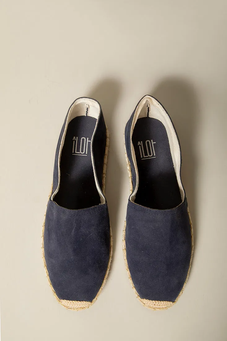 Leather espadrilles