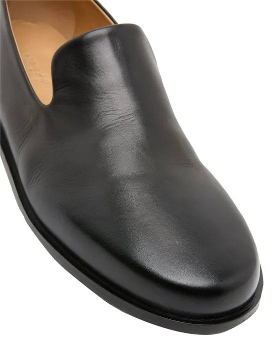 Marsell   Mocasso leather loafers 