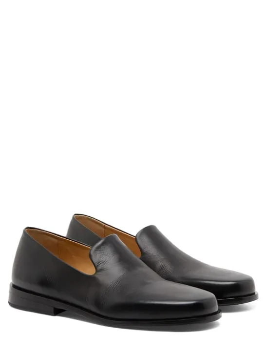 Marsell   Mocasso leather loafers 