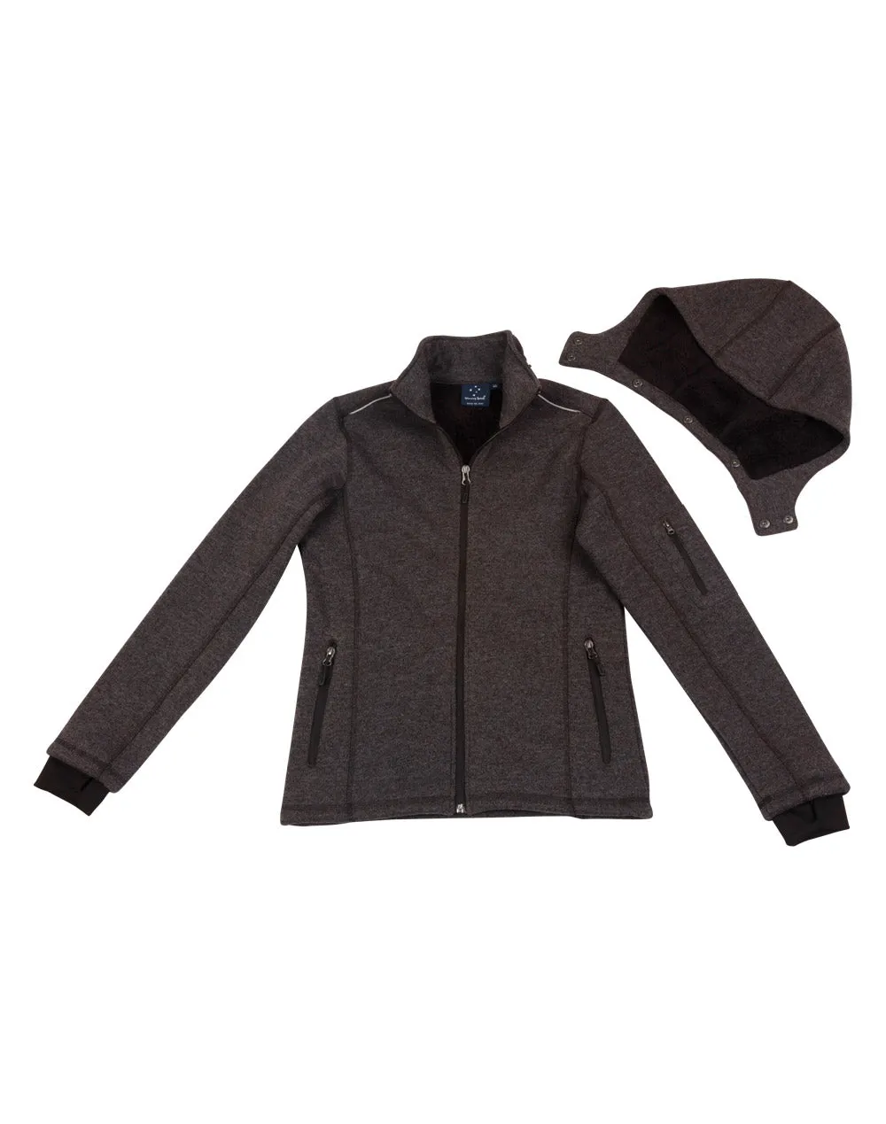 Men's Heather Bonded Coral Fleece Jacket - JK41