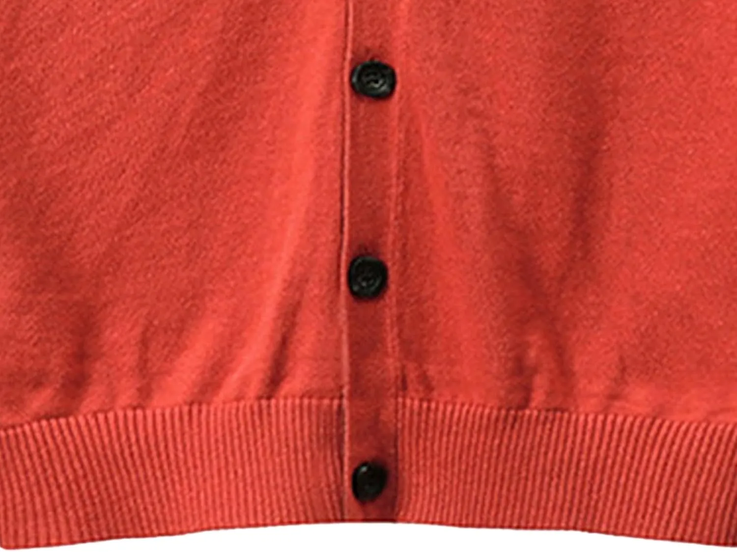 Men's V-Neck Slim Button Sweater Stretchy Winter Warm Cardigans Tops Cotton Lightweight Casual Sweatshirt