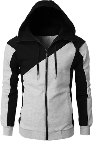 Mens Zip Up Waffle Jacket Long Sleeve Basic Stretch Muscle Shirts Casual Solid Plus Size Slim Fit Athletic T-Shirts