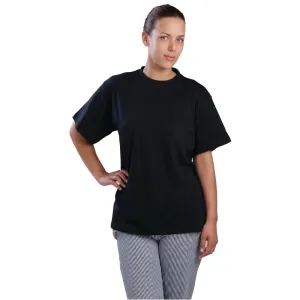 Nisbets Essentials T-Shirts Black Small - BB478-S