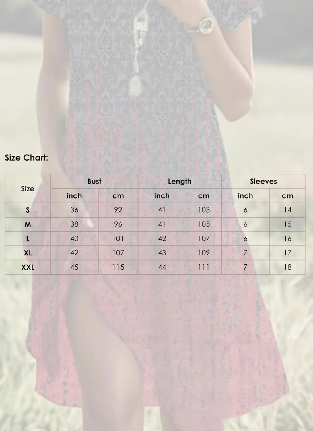 Short Sleeve Boho Midi Dress for Women Casual Loose Fit Summer Sundress Crewneck Shift Dress