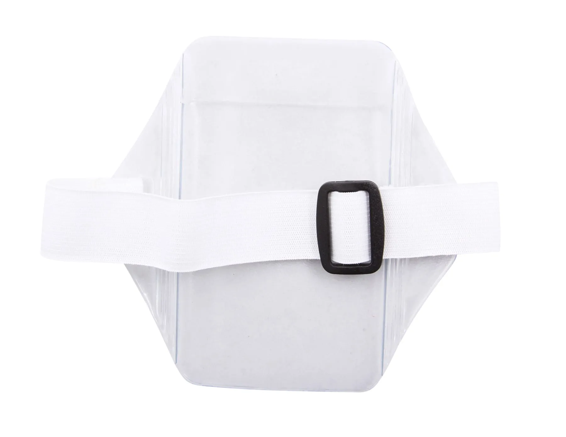 SICURIX Armband Badge Holders Vertical Elastic Strap CLEAR (66895)