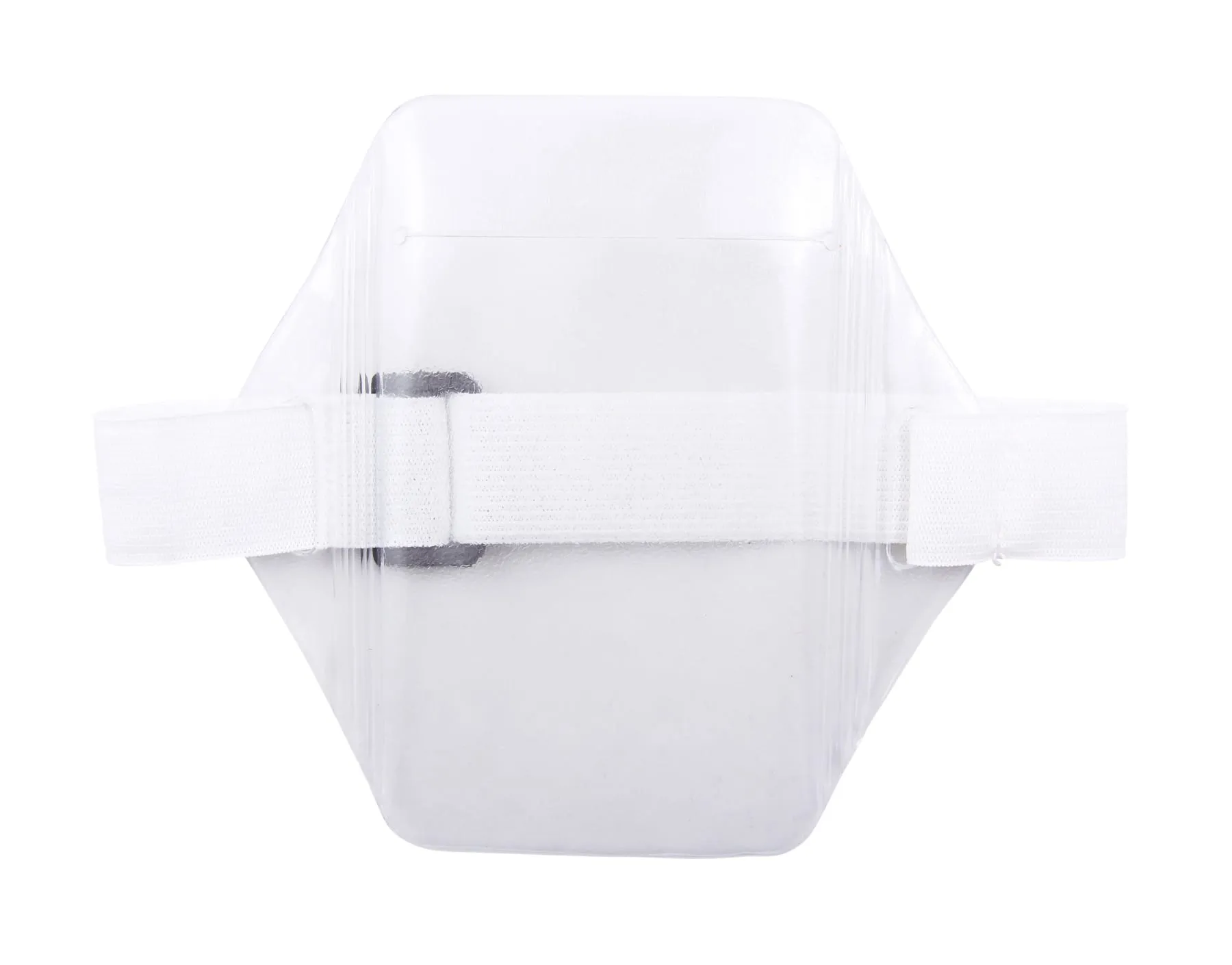 SICURIX Armband Badge Holders Vertical Elastic Strap CLEAR (66895)