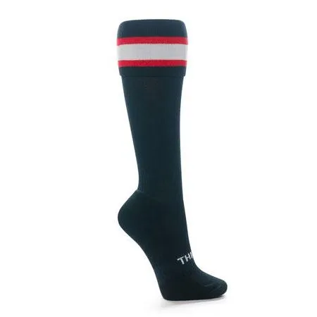 Thinskins Technical Sport Long Socks - 6-Pack - Stripe/Hoop Combo