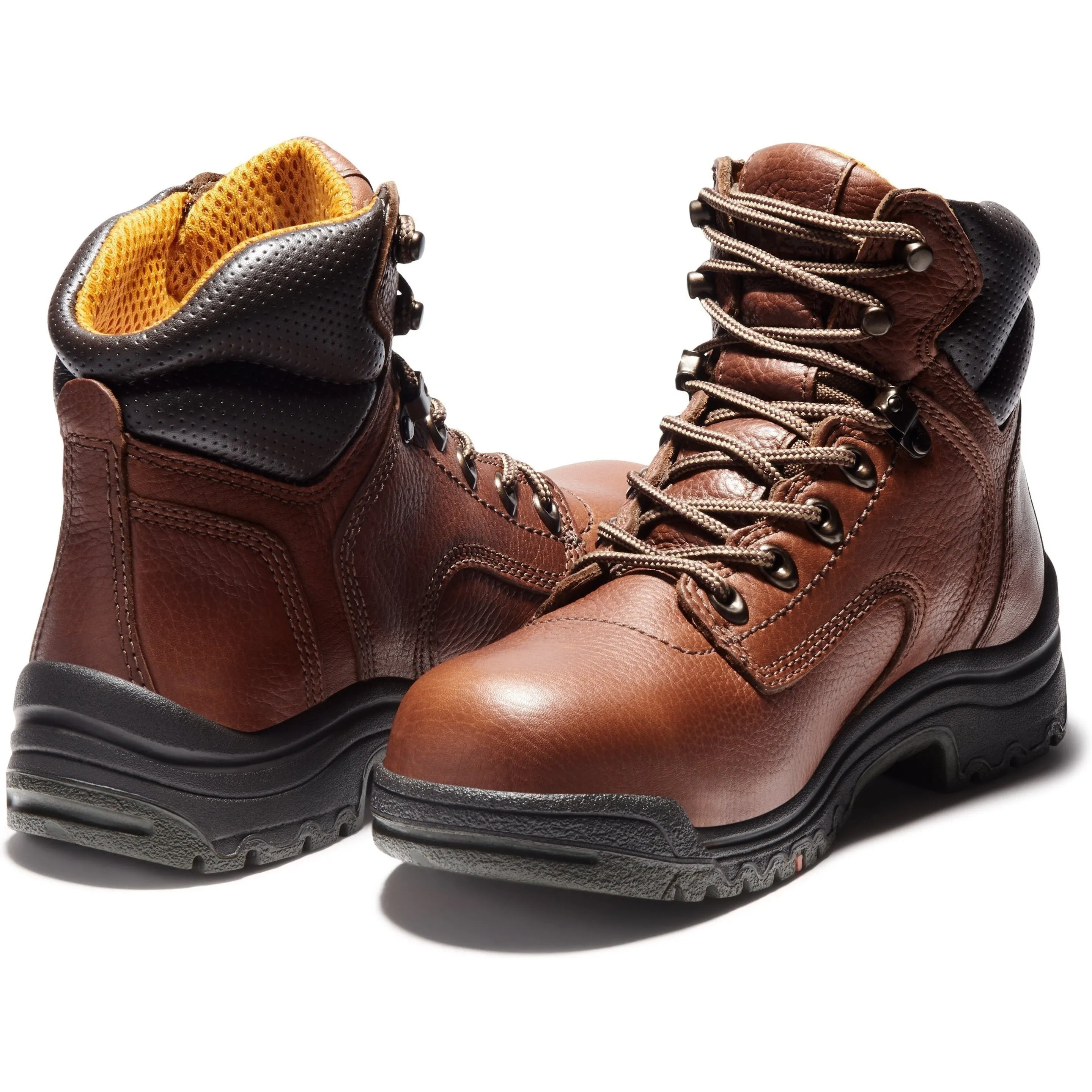 Timberland PRO Women's TITAN 6" Alloy Toe Work Boot Coffee TB026388210